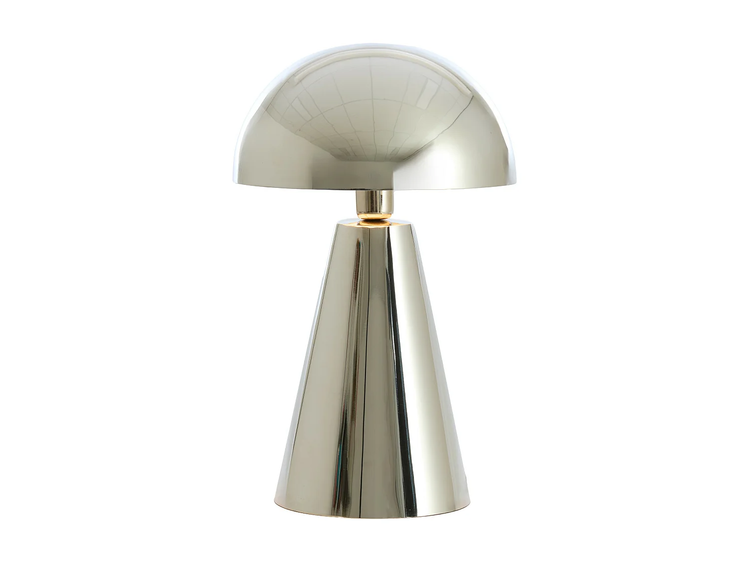 Lampe de table SURRINA - Ø31x49cm - Argent