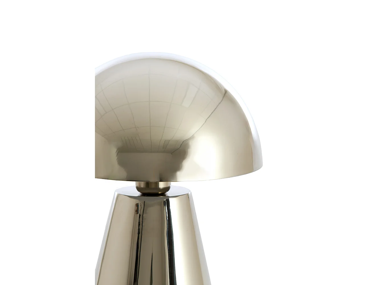 Lampe de table SURRINA - Ø31x49cm - Argent
