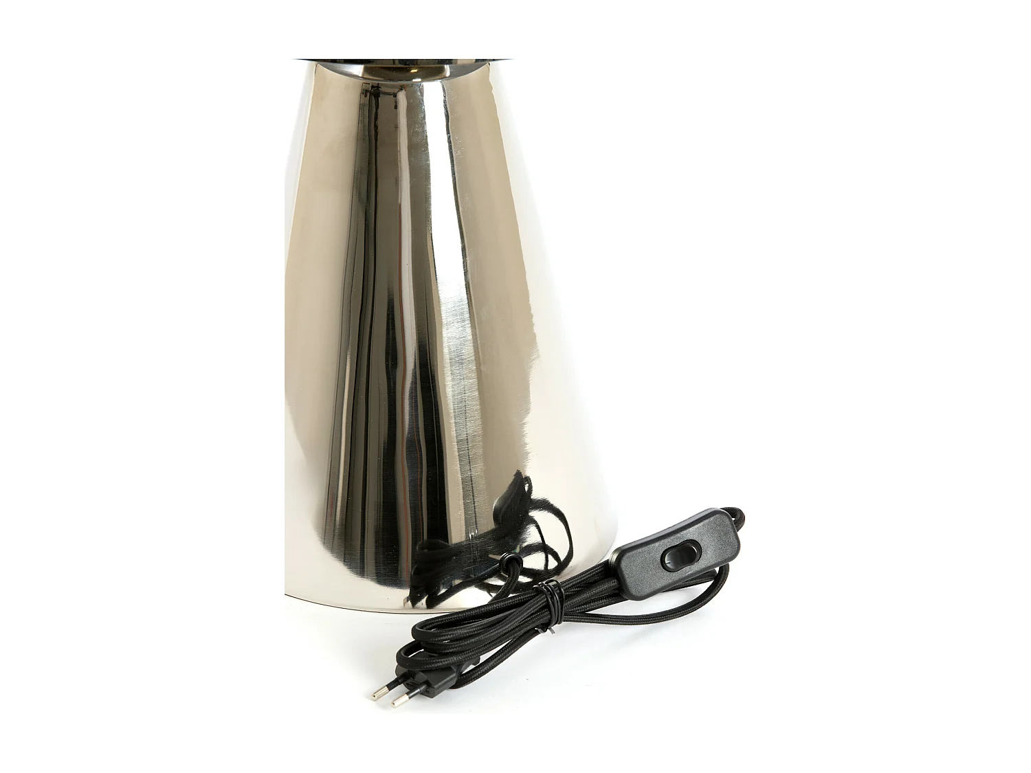 Lampe de table SURRINA - Ø31x49cm - Argent