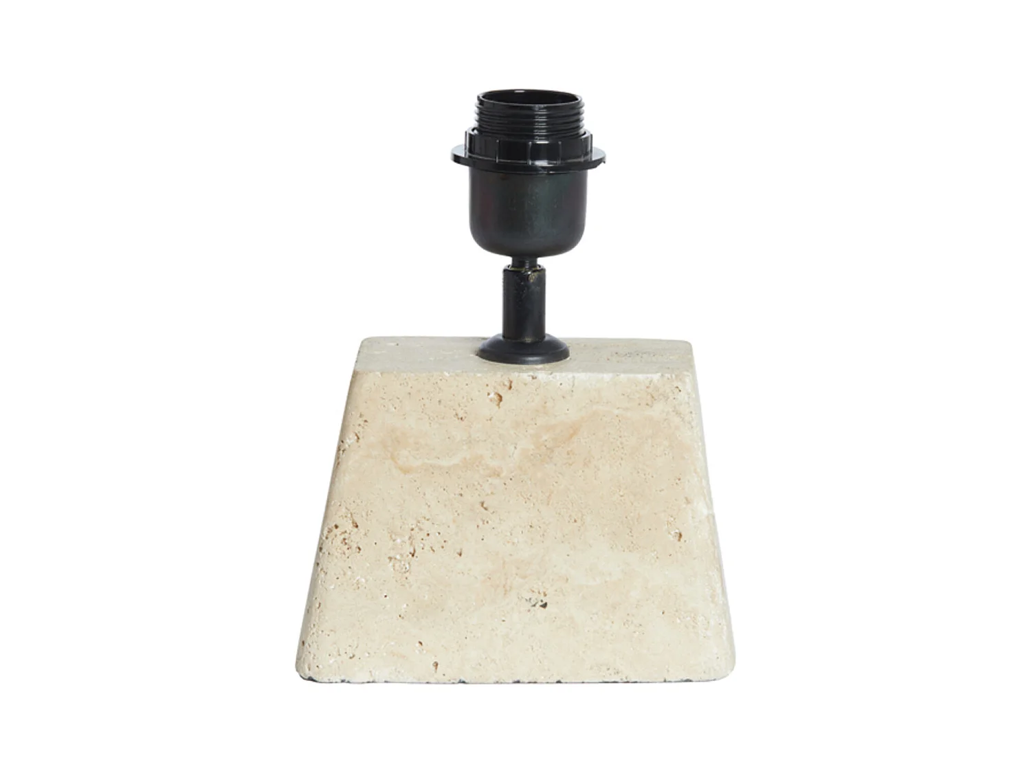 Pied de lampe KARDAN - 16x10x21cm - Marron