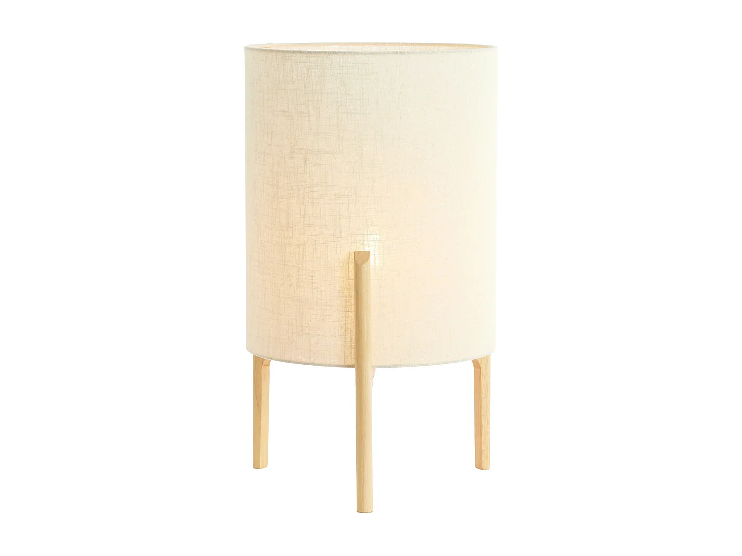 Lampe de table LITTO - Ø35x58cm - Marron