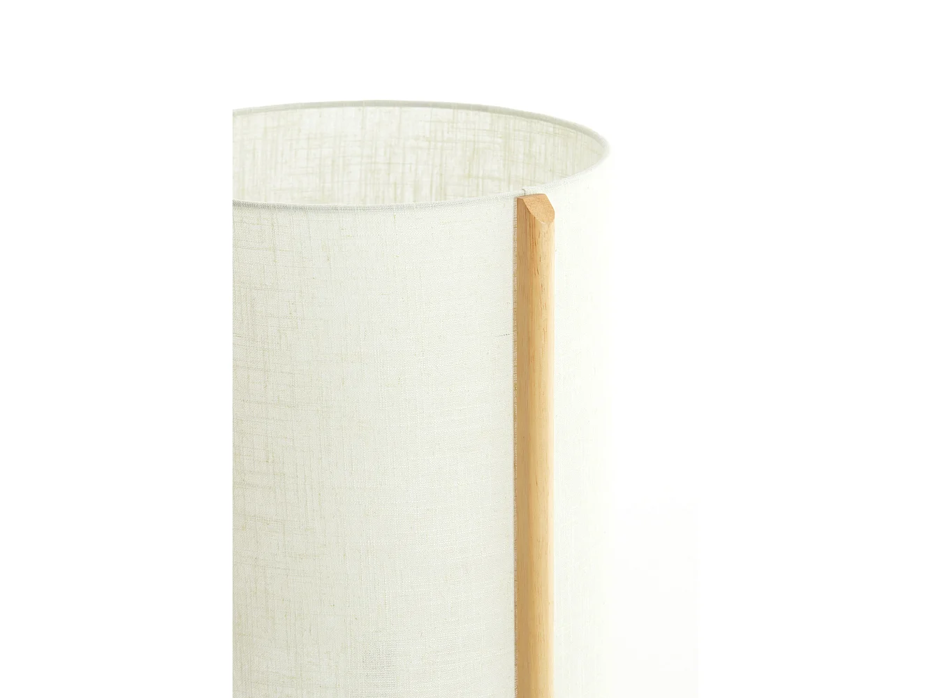 Lampe de table LITTO - Ø35x58cm - Marron