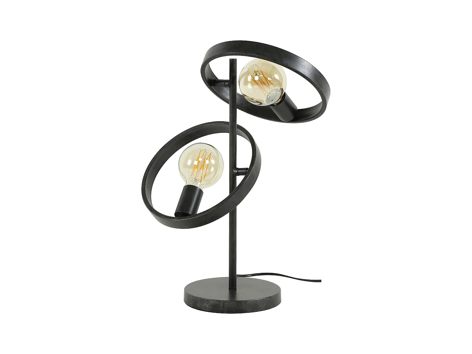 Lampe de table 2L Hover / Anthracite