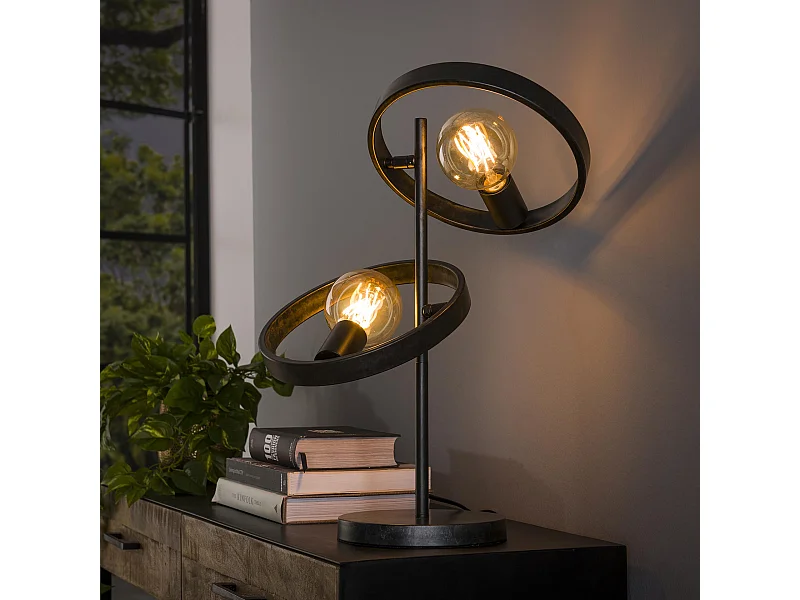Lampe de table 2L Hover / Anthracite