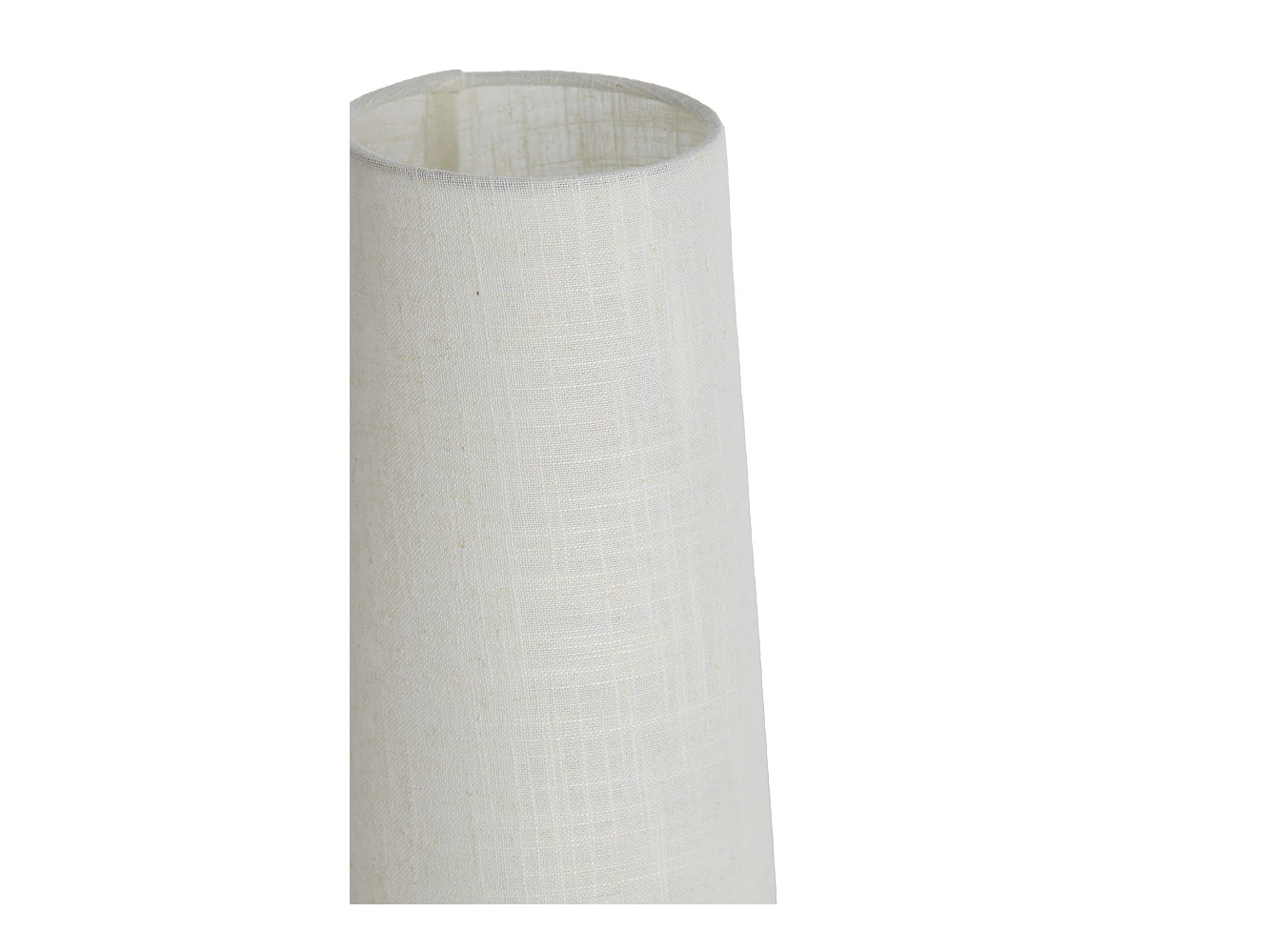 Lámpara de mesa HOWIE - Ø15x42cm - Blanco