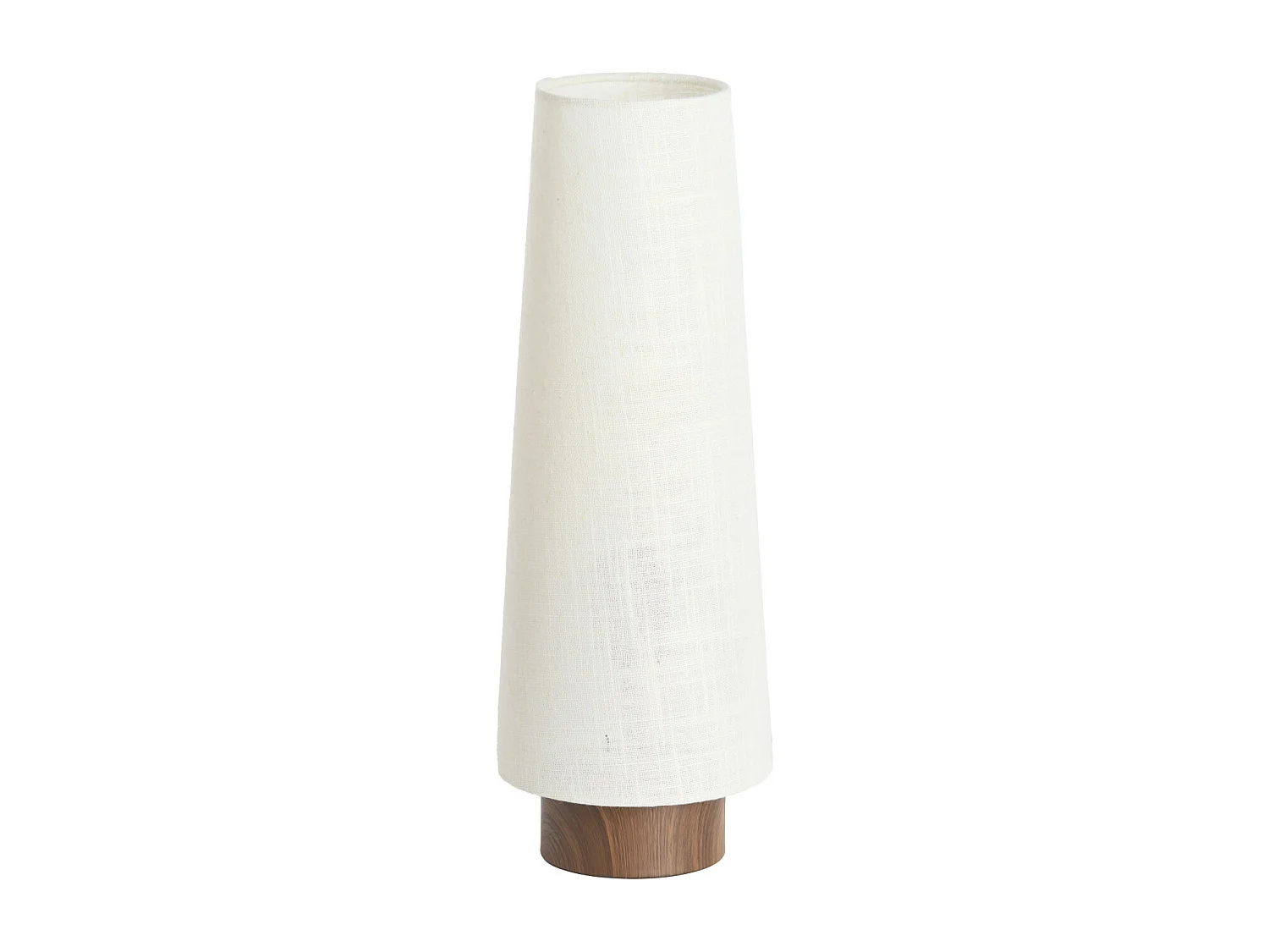 Lampe de table HOWIE - Ø15x42cm - Blanc
