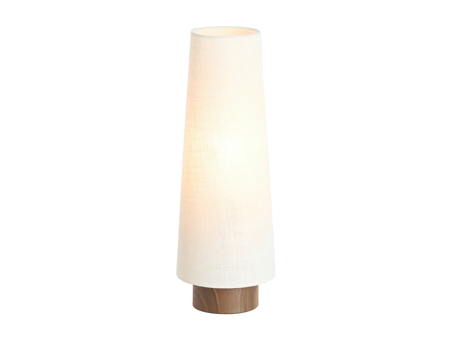 Lampe de table HOWIE - Ø15x42cm - Blanc