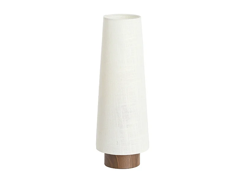 Lampe de table HOWIE - Ø15x42cm - Blanc