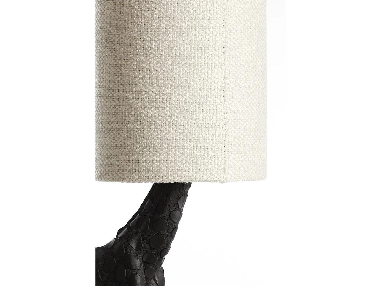 Lámpara de mesa JIRAFA - 28x20x68cm - Negra