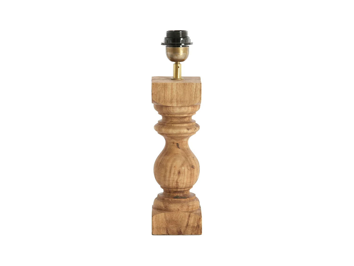Pied de lampe CUMANI - Ø9x36cm - Marron