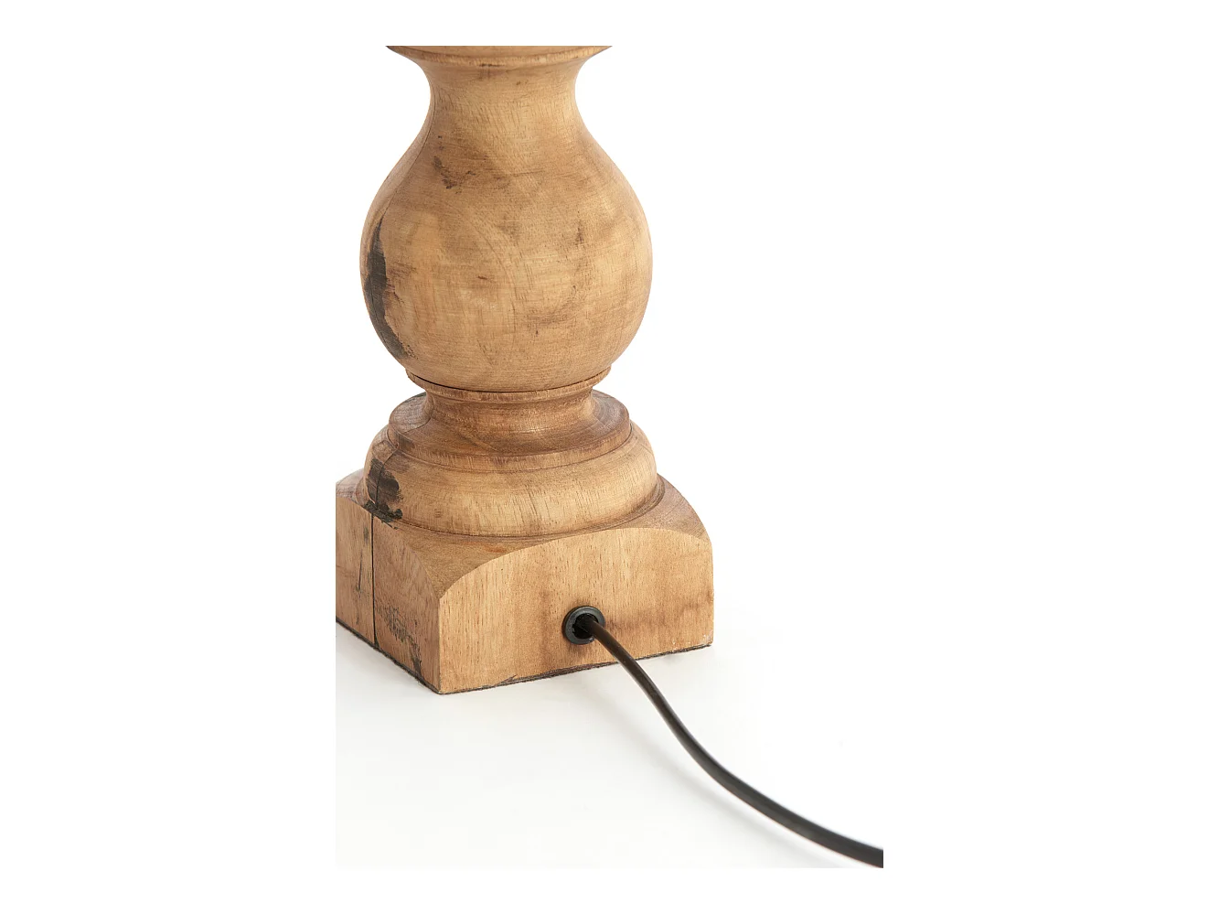 Lampvoet CUMANI - Ø9x36cm - Bruin