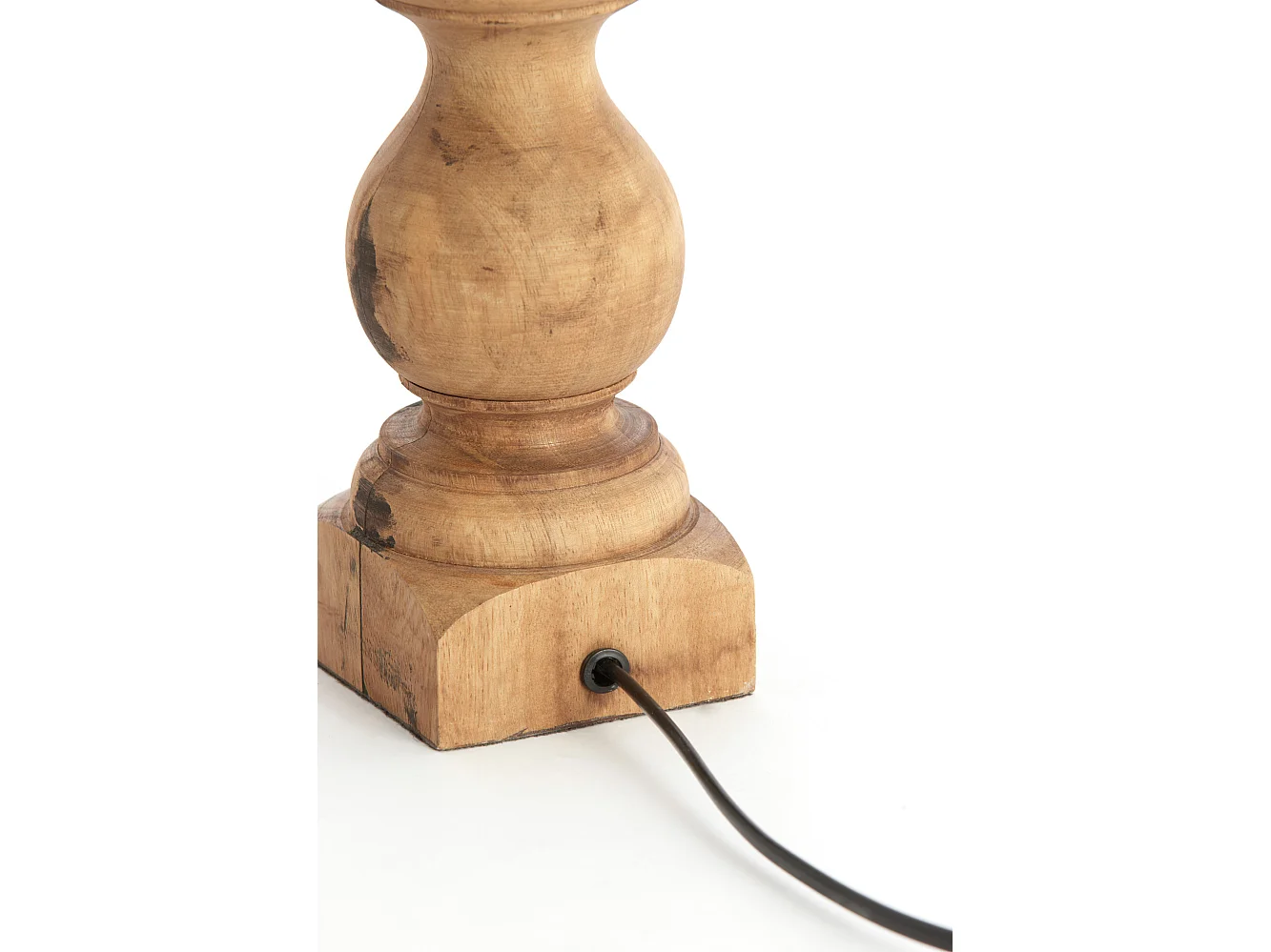 Pied de lampe CUMANI - Ø9x36cm - Marron