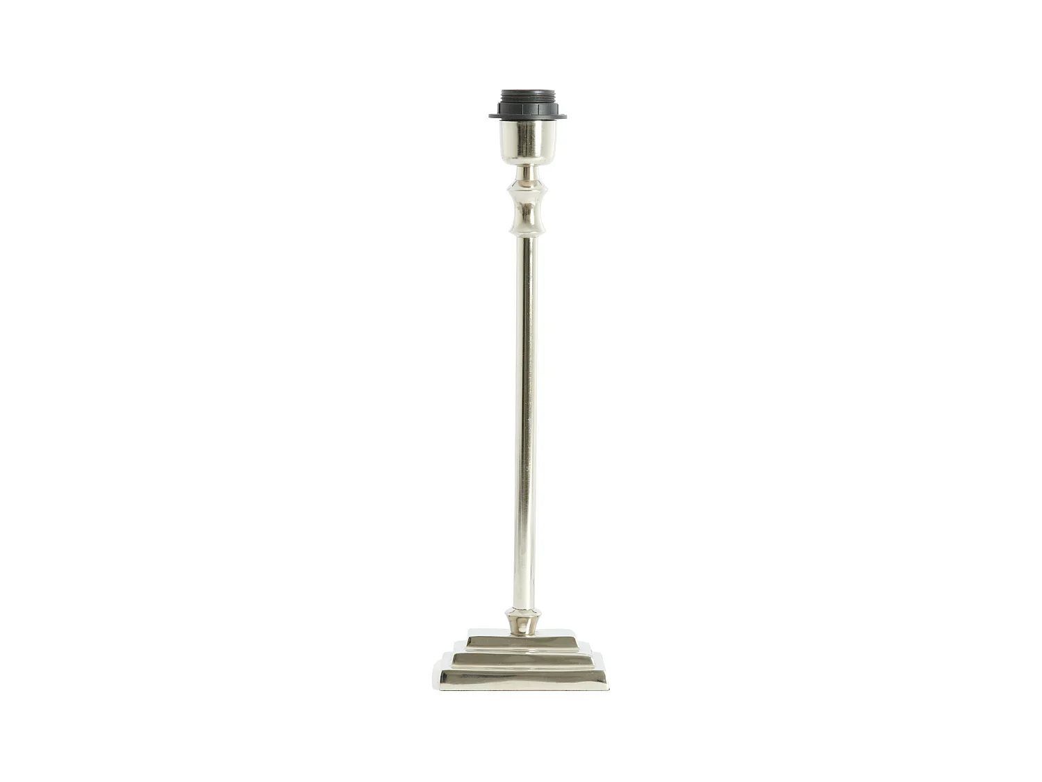 Pied de lampe KOTA - 12x7,5x38cm - Argent