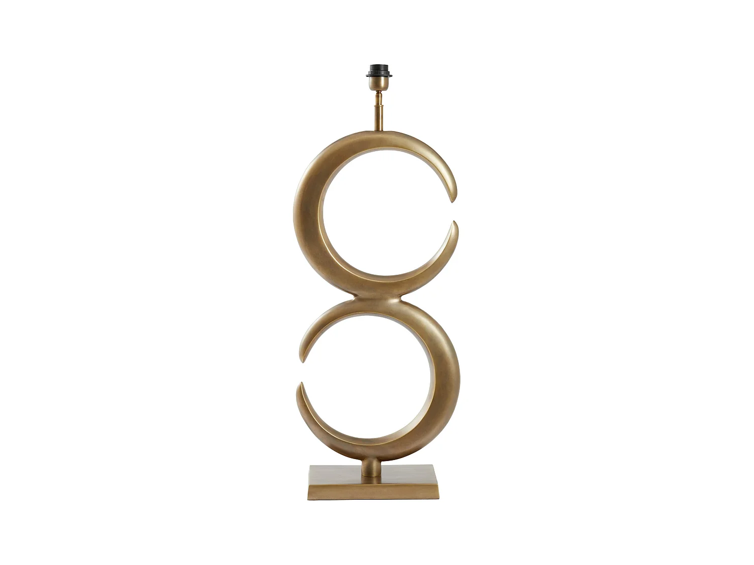 Pied de lampe LUNE - 36x18x86cm - Bronze