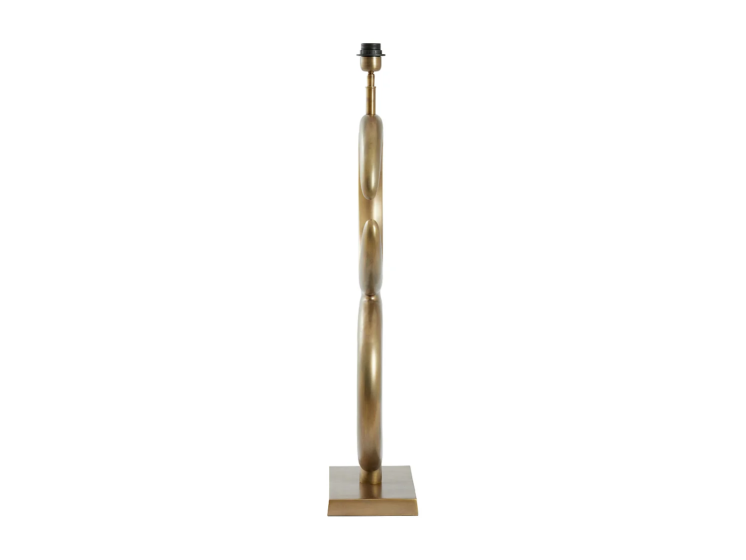 Pied de lampe LUNE - 36x18x86cm - Bronze