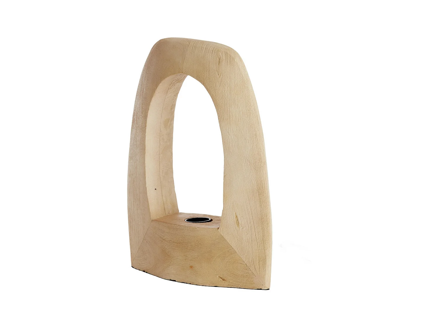 Lampe de table CARINI - 27x10x35cm - Marron