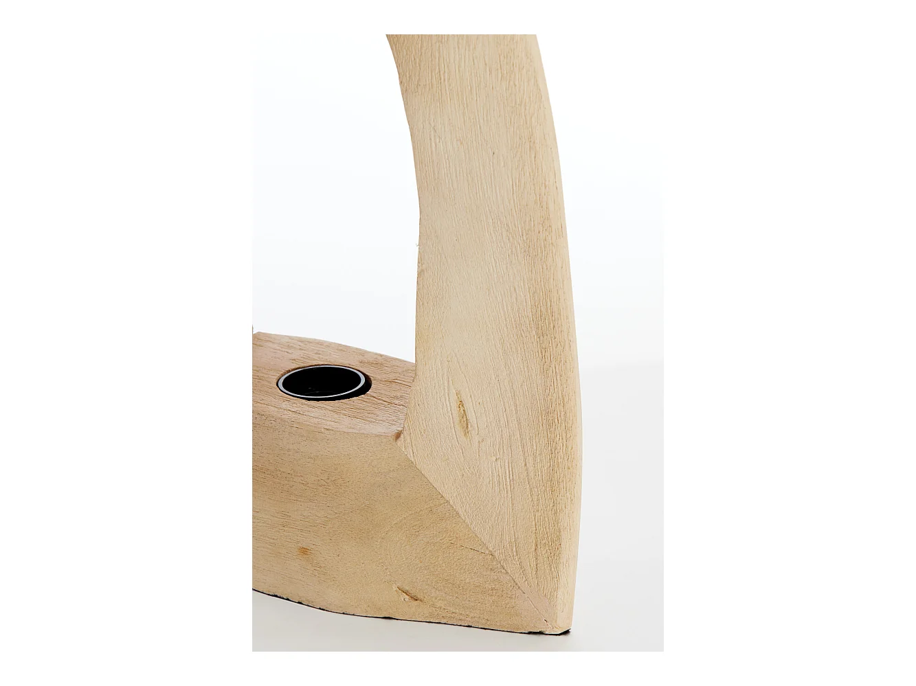 Lampe de table CARINI - 27x10x35cm - Marron