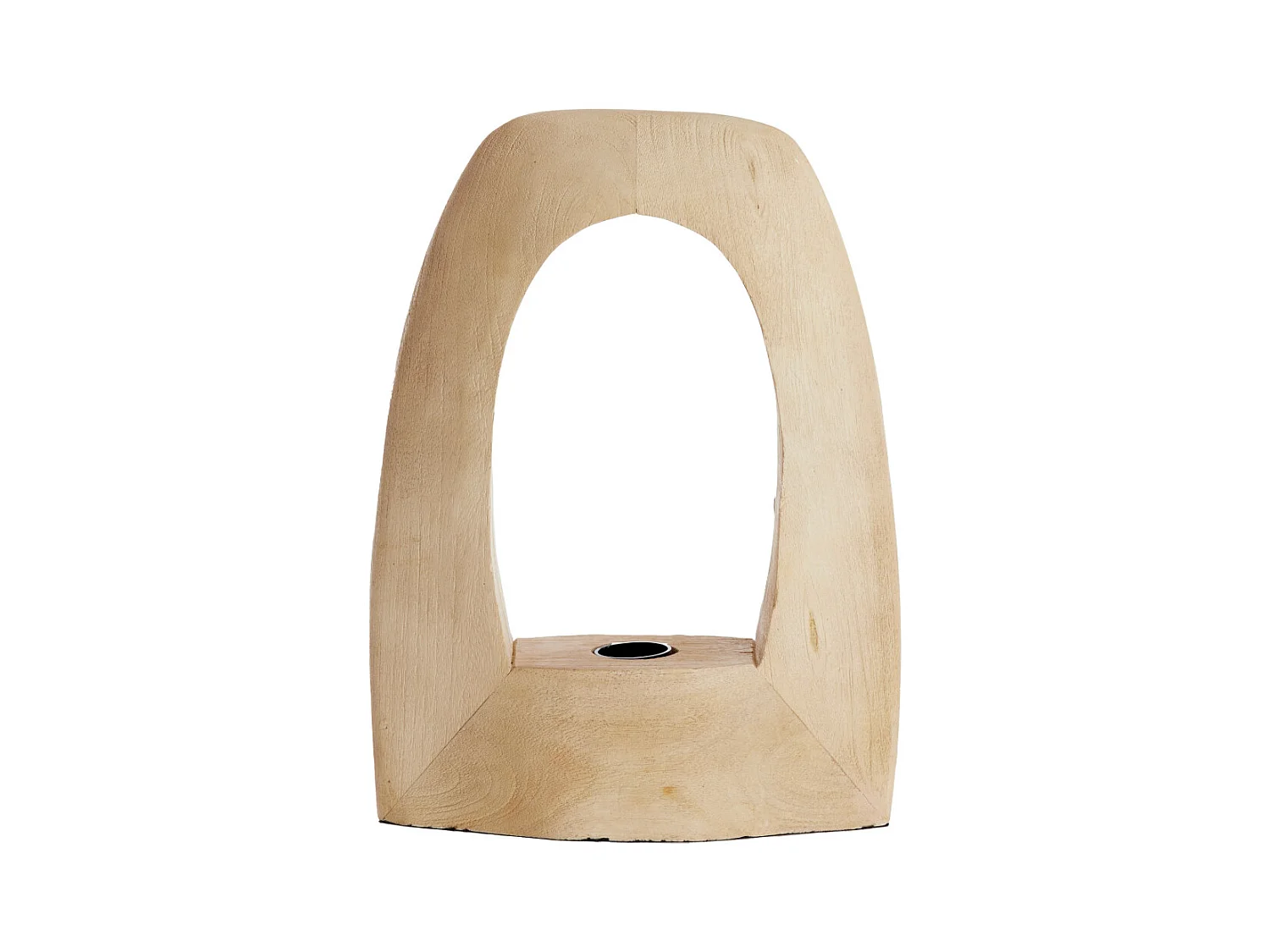 Lampe de table CARINI - 27x10x35cm - Marron