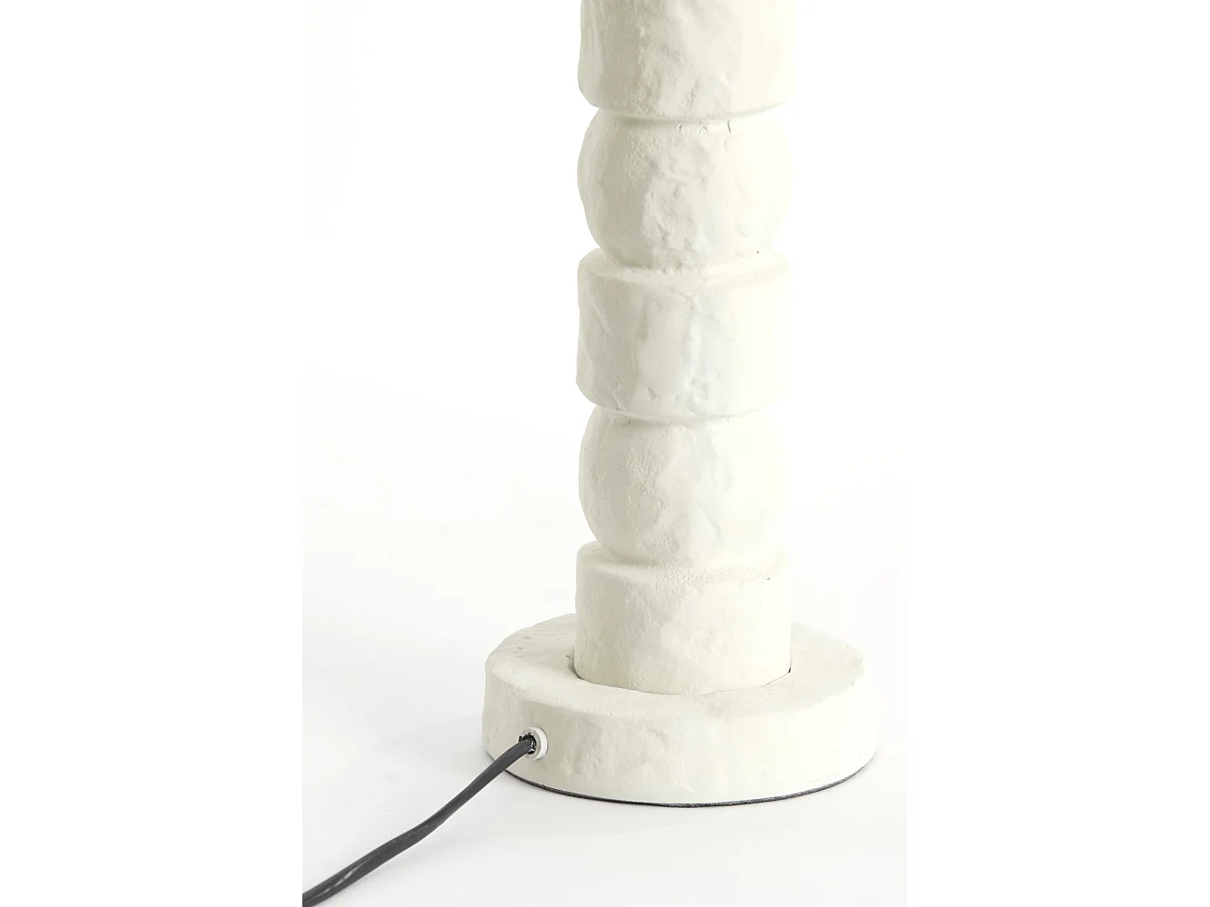 Lampvoet AKTI - Ø13x45cm - Wit