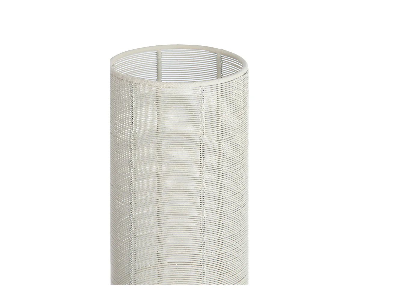 Lampe de table LEZUZA - Ø15,5x60,5cm - Blanc