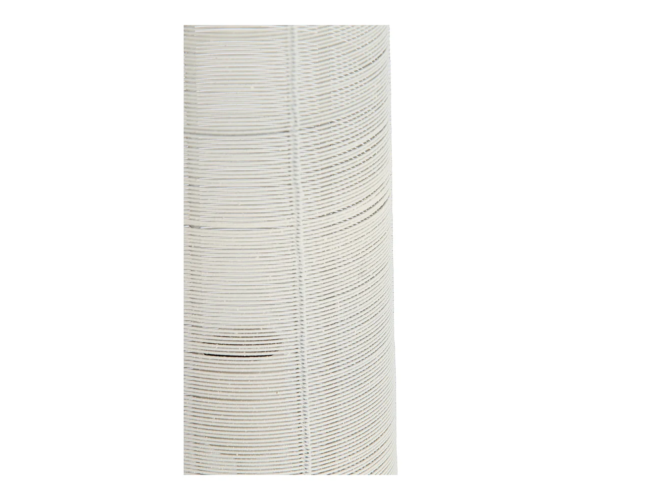 Lampe de table LEZUZA - Ø15,5x60,5cm - Blanc