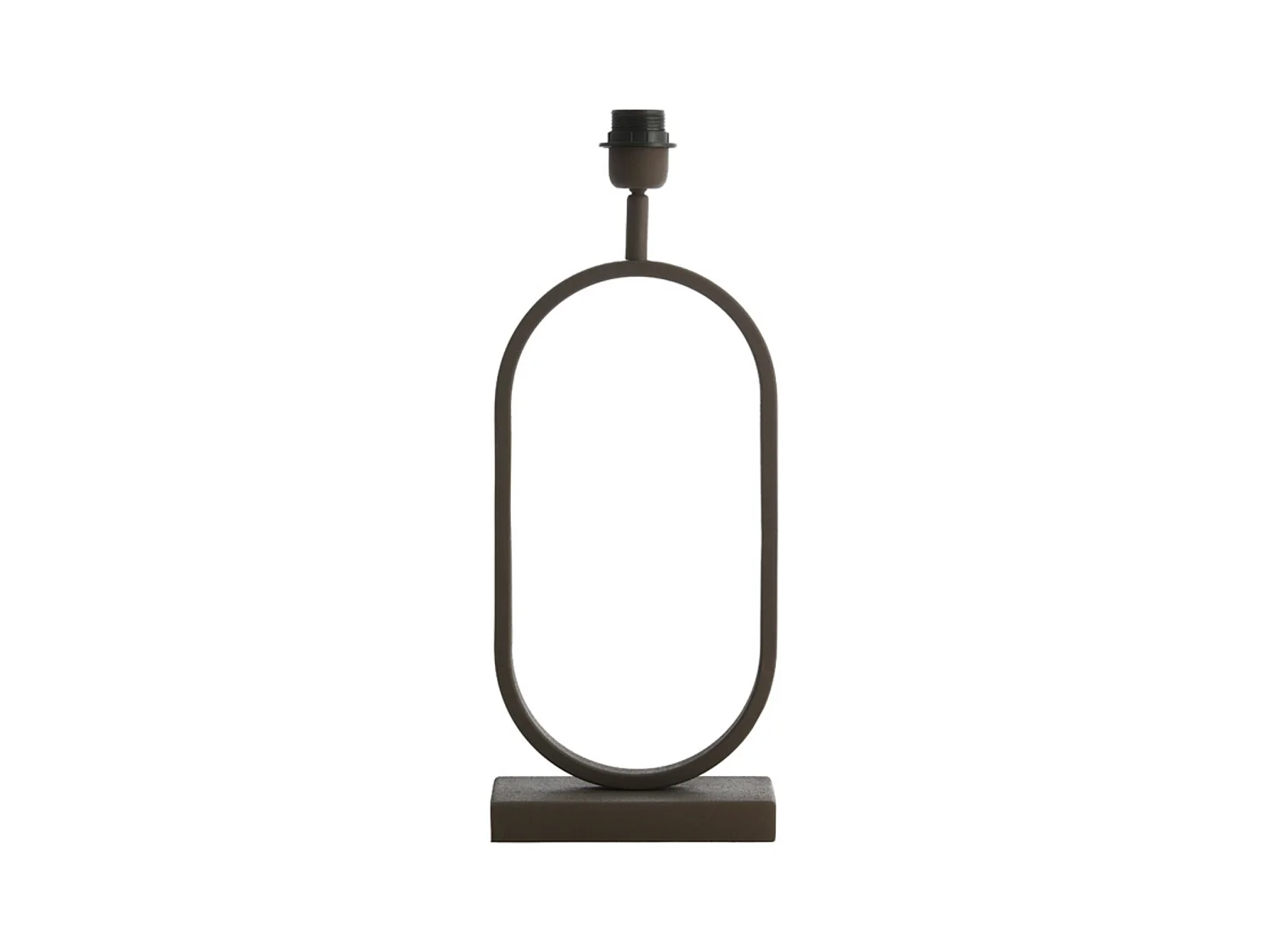 Pied de lampe JAMIRI - 20x10x45cm - Marron