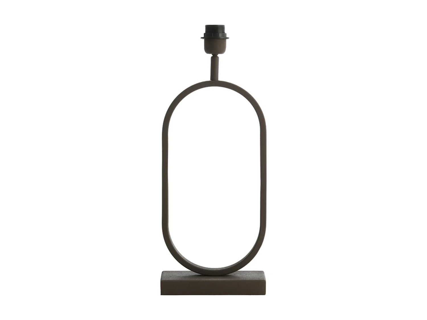 Pied de lampe JAMIRI - 20x10x45cm - Marron