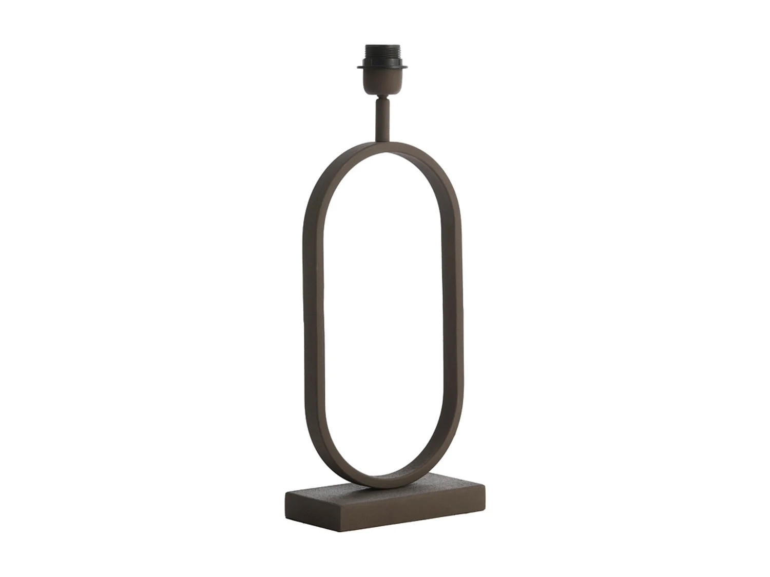 Pied de lampe JAMIRI - 20x10x45cm - Marron