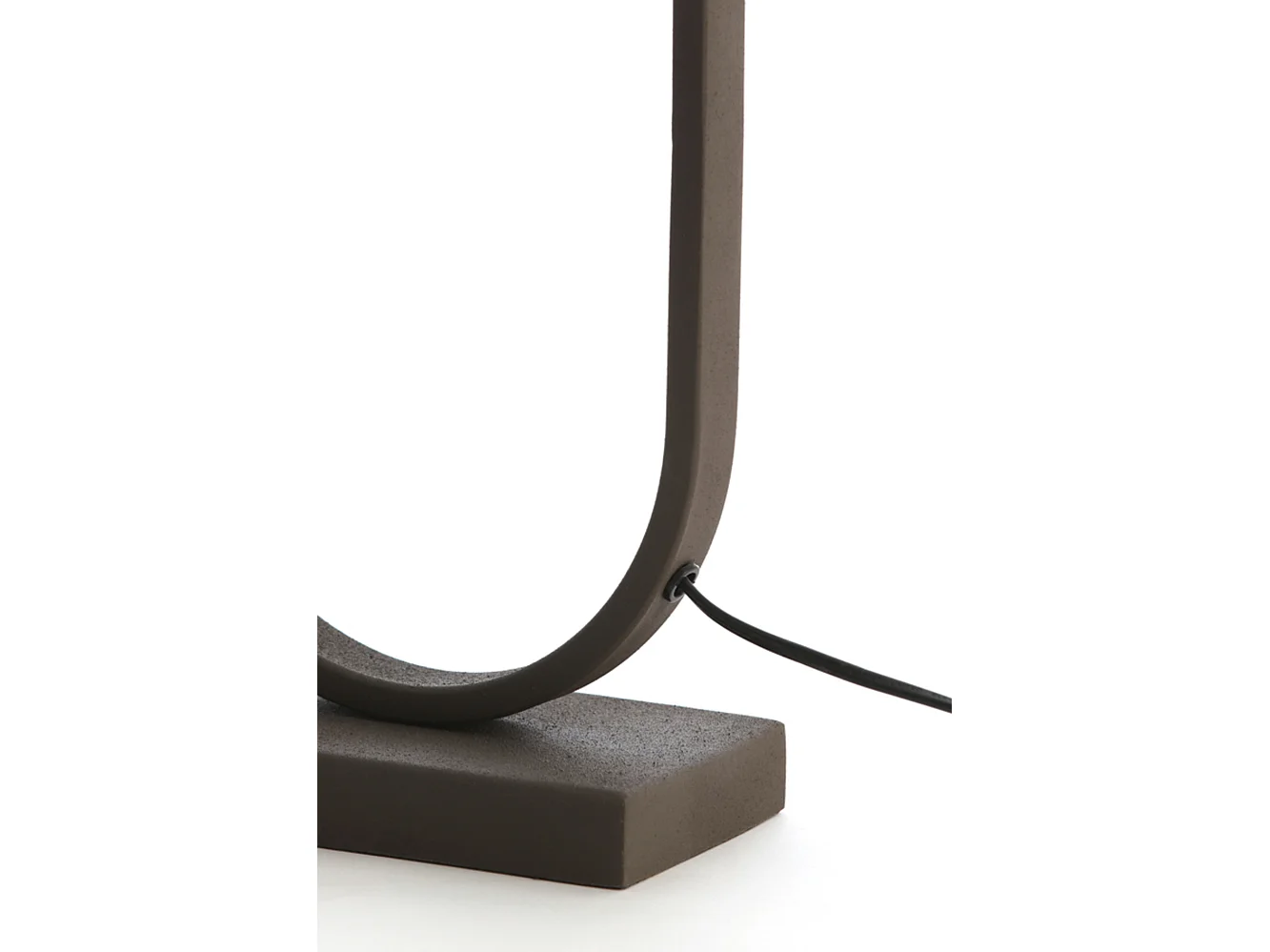 Pied de lampe JAMIRI - 20x10x45cm - Marron