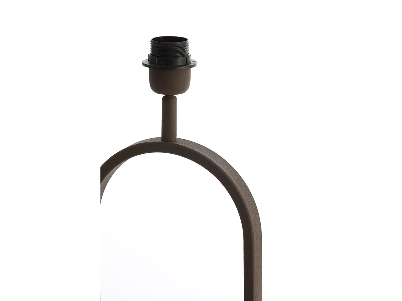 Pied de lampe JAMIRI - 20x10x45cm - Marron