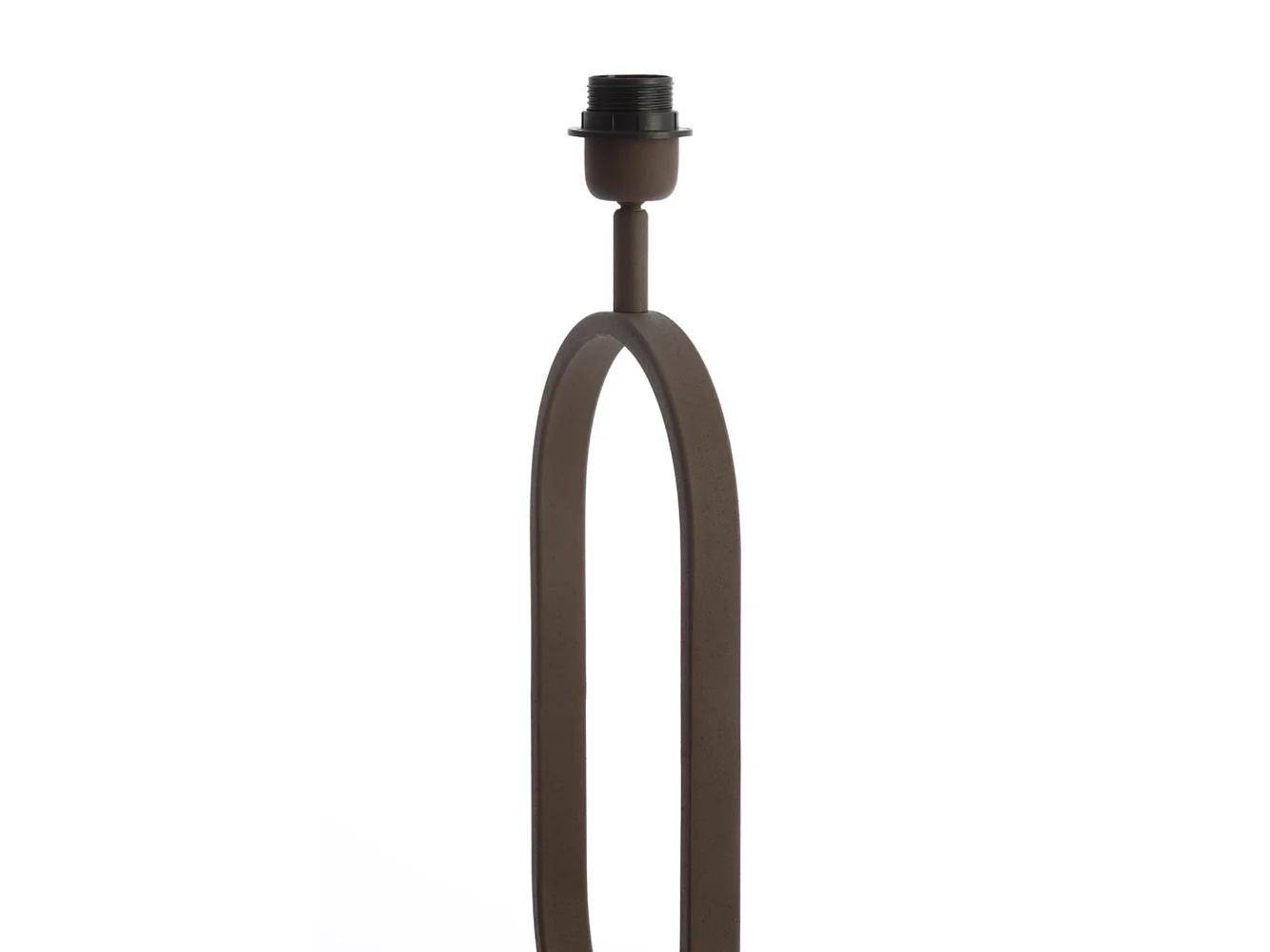Pied de lampe JAMIRI - 20x10x45cm - Marron