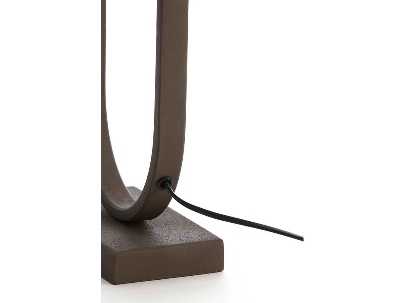 Pied de lampe JAMIRI - 20x10x45cm - Marron