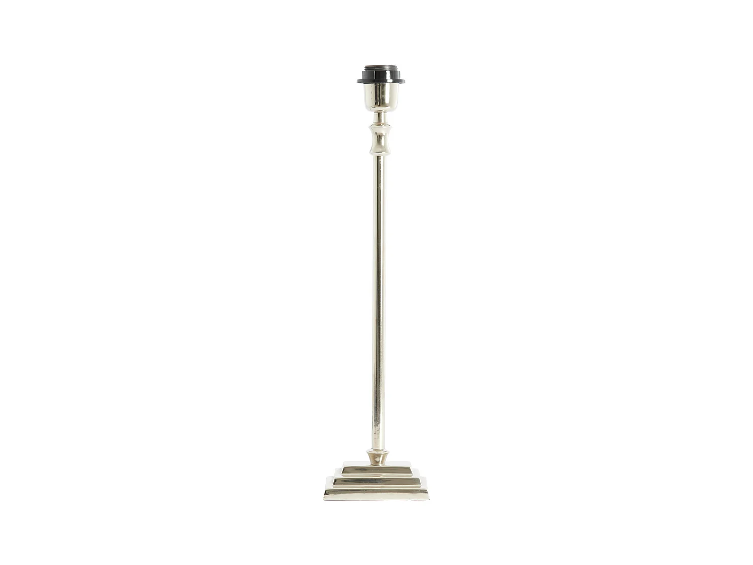 Pied de lampe KOTA - 12x7,5x45cm - Argent
