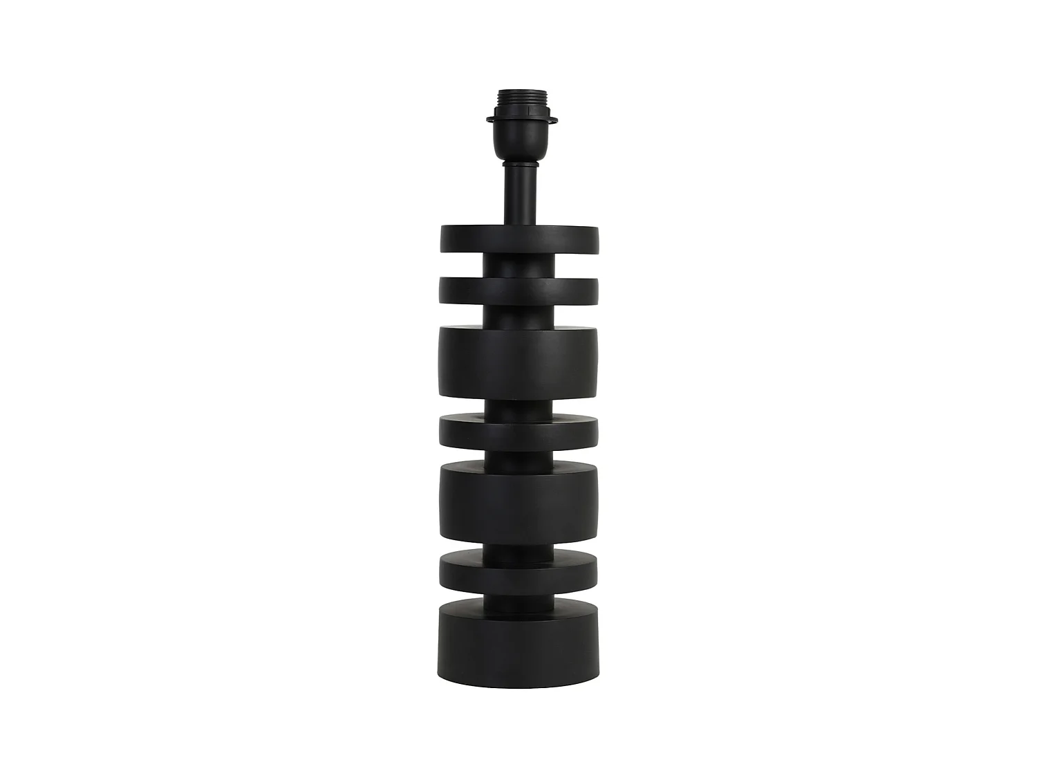 Pied de lampe DESLEY - Ø12,5x40cm - Noir