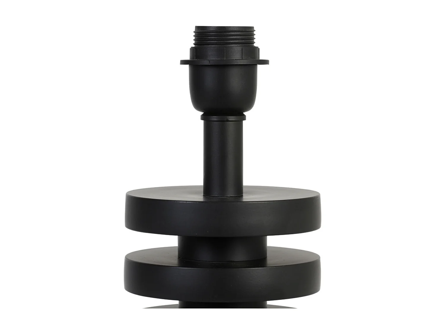 Lampensockel DESLEY - Ø12,5x40cm - Schwarz