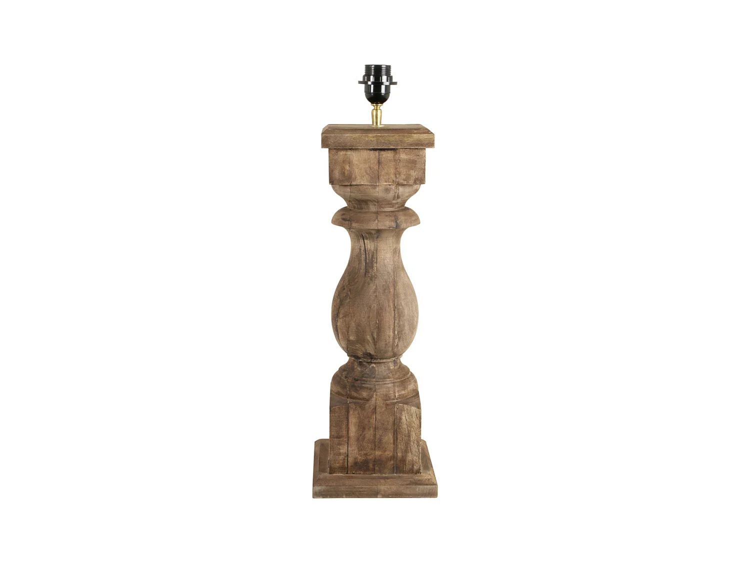 Pied de lampe CADORE - Ø19x64cm - Marron
