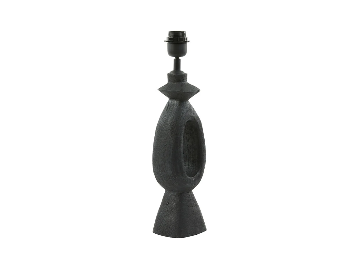 Pied de lampe DJANGO - 11x9x45cm - Noir