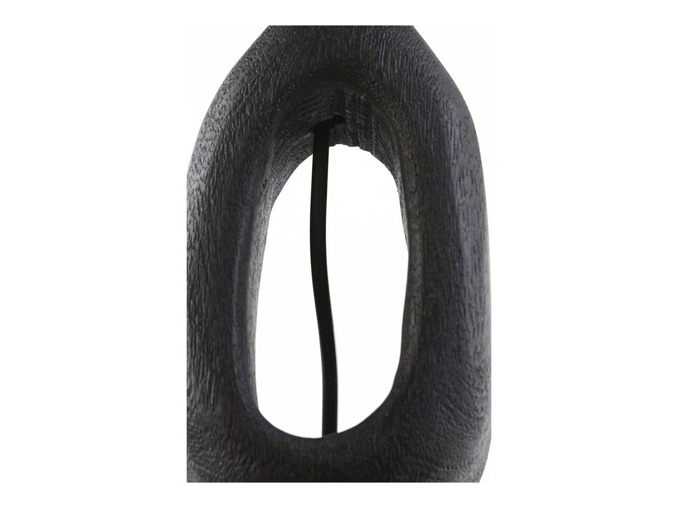 Pied de lampe DJANGO - 11x9x45cm - Noir
