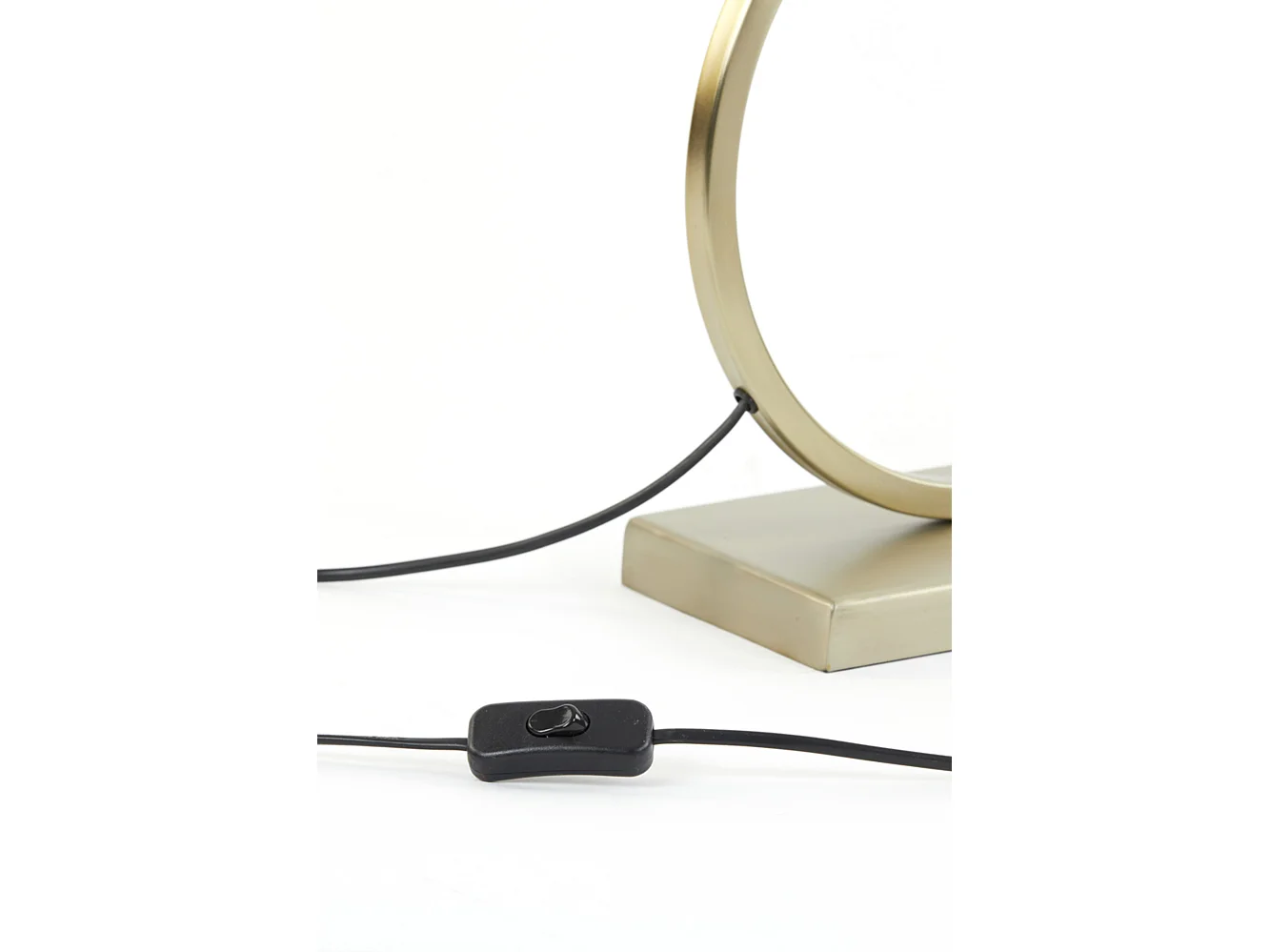 Pied de lampe LIVA - 30x13x37cm - Doré