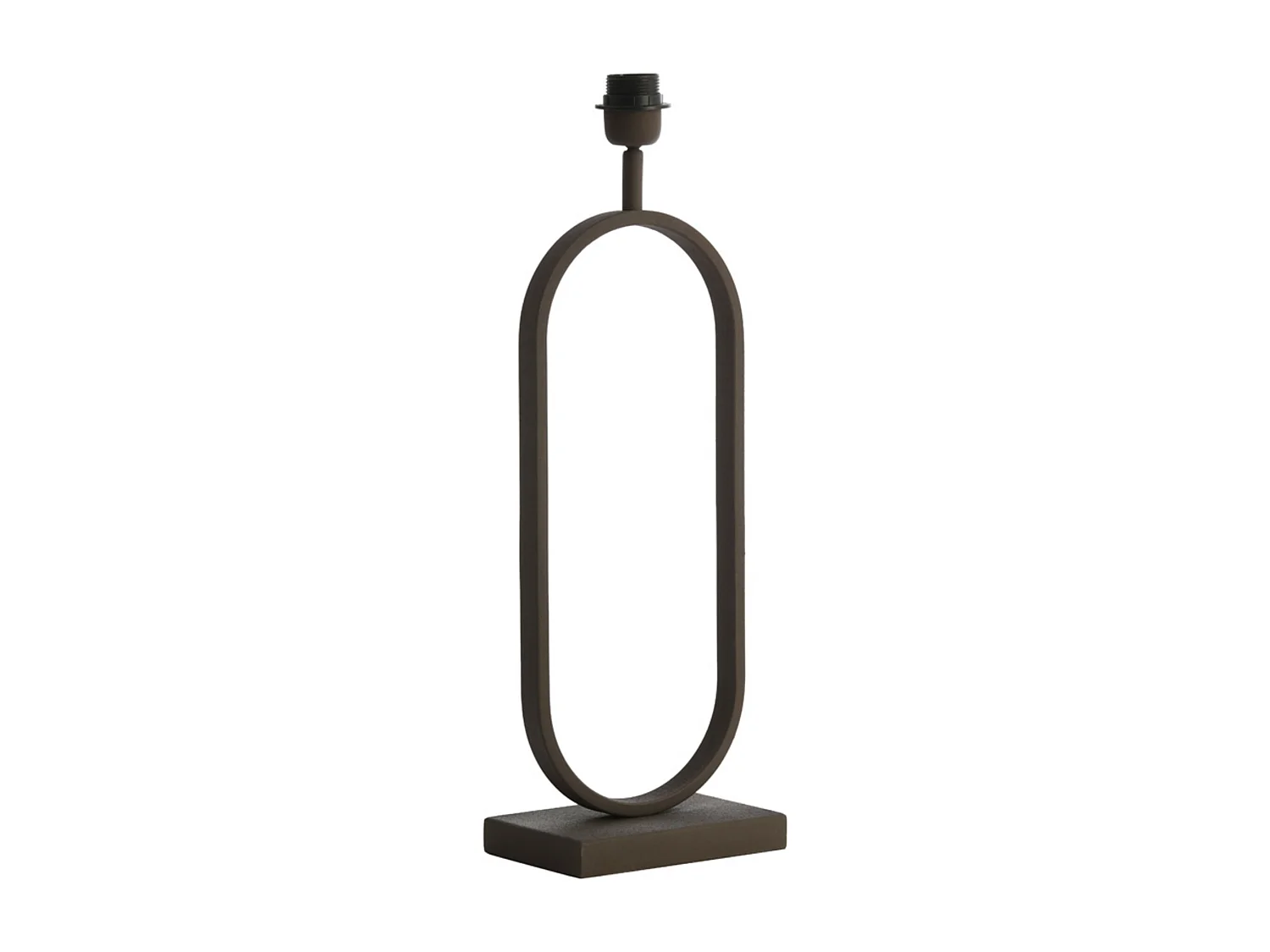 Pied de lampe JAMIRI - 20x13x55cm - Marron