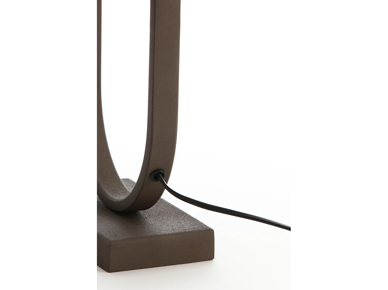 Pied de lampe JAMIRI - 20x13x55cm - Marron