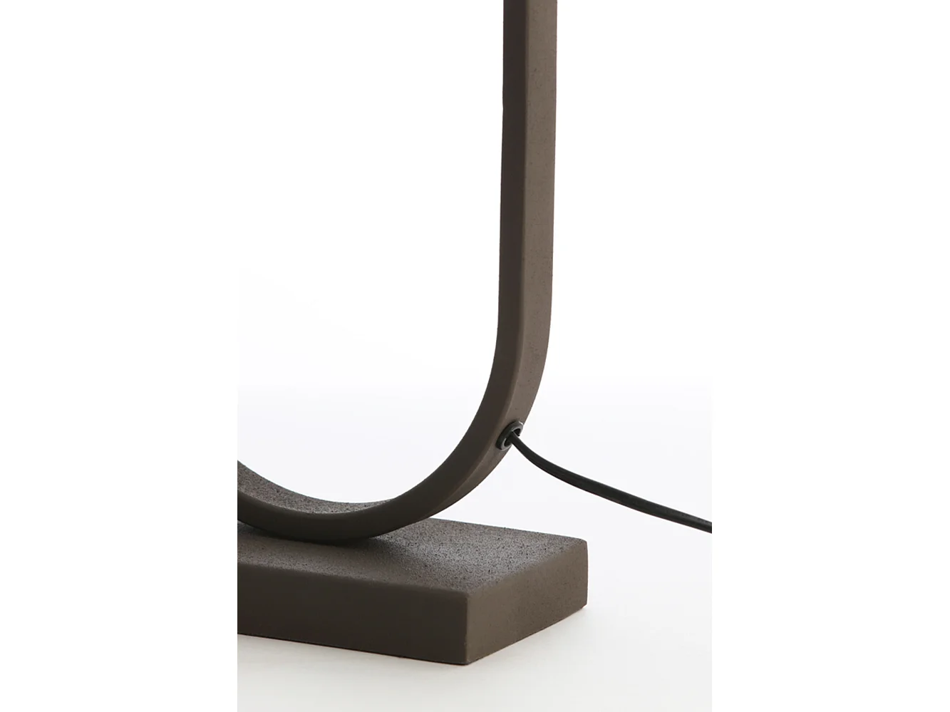 Pied de lampe JAMIRI - 20x13x55cm - Marron