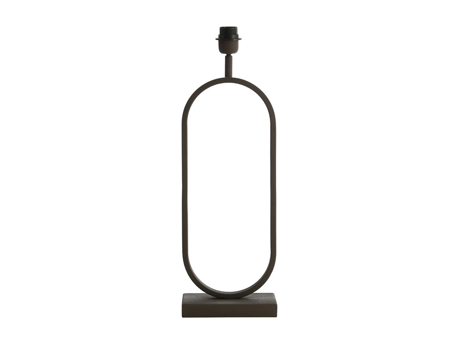 Pied de lampe JAMIRI - 20x13x55cm - Marron