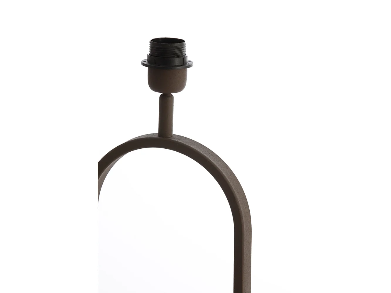 Pied de lampe JAMIRI - 20x13x55cm - Marron