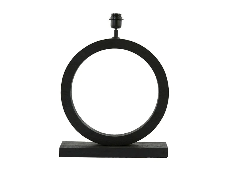 Pied de lampe TINAR - 41x13x55cm - Noir