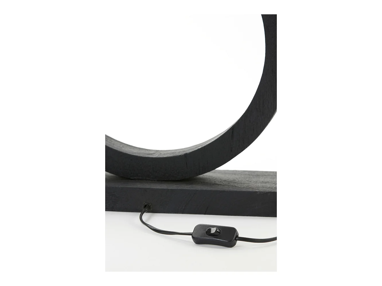 Pied de lampe TINAR - 41x13x55cm - Noir