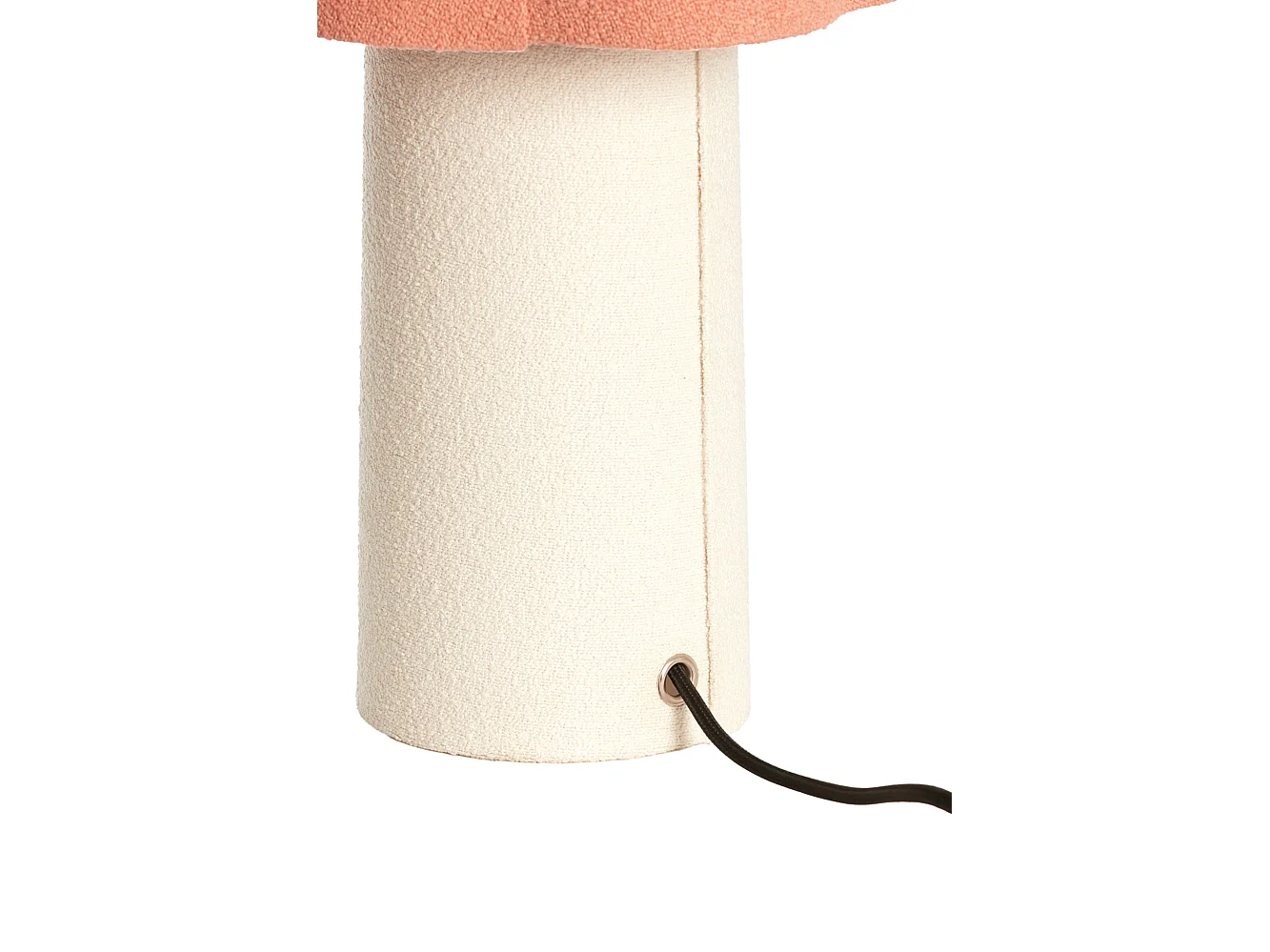 Lampe de table MUSABY - Ø25x50cm - Rose