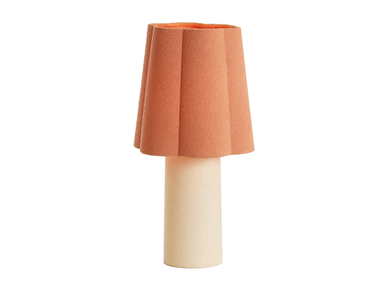 Lampe de table MUSABY - Ø25x50cm - Rose