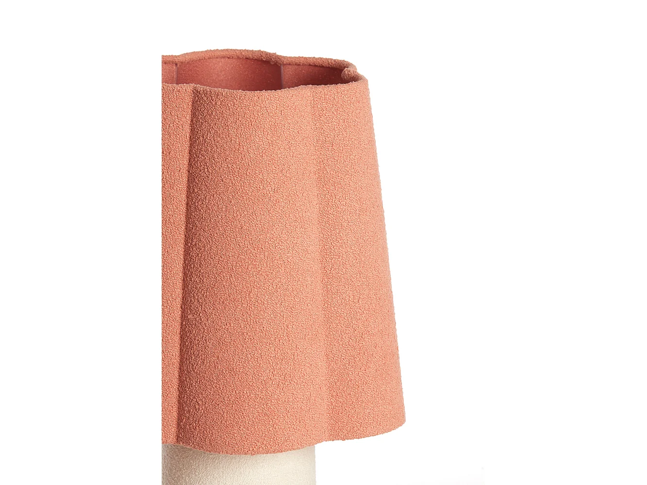 Lampe de table MUSABY - Ø25x50cm - Rose