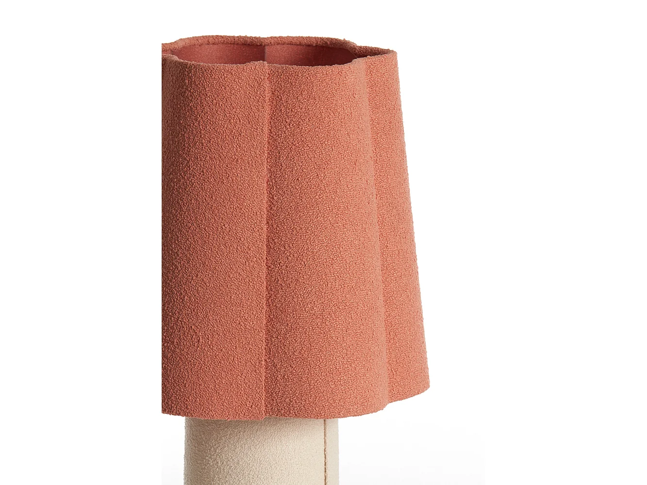 Lampe de table MUSABY - Ø25x50cm - Rose